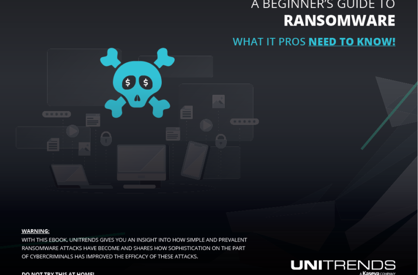 A Beginner’s Guide to Ransomware – What IT Pros Need to Know