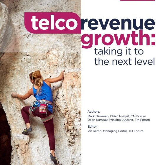  TM Forum Report: Telco revenue growth: taking it to the next level