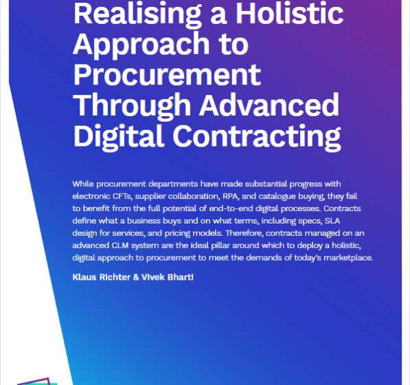  Realising a Holistic Approach to Procurement Through Advanced Digital Contracting